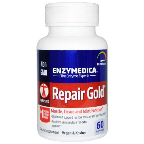 Enzymedica, Repair Gold, 60 Capsules Review