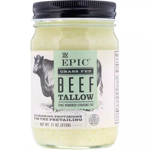 Epic Bar, Grass Fed Beef Tallow, 11 oz (312 g) Review