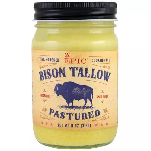 Epic Bar, Pastured Bison Tallow, 11 oz (312 g) Review