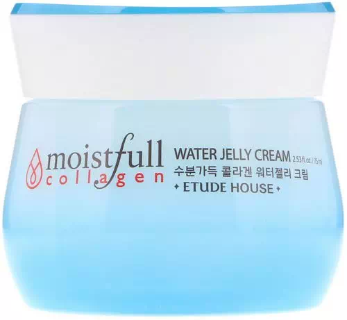 Etude House, Moistfull Collagen, Water Jelly Cream, 2.53 fl oz (75 ml) Review