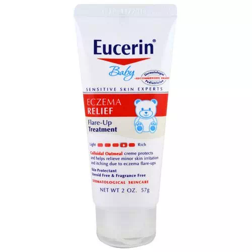 Eucerin, Baby, Eczema Relief, Flare Up Treatment, Fragrance Free, 2 oz (57 g) Review