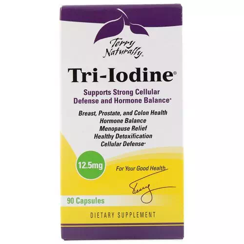 EuroPharma, Terry Naturally, Tri-Iodine, 12.5 mg, 90 Capsules Review