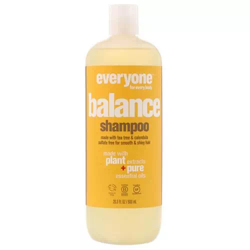 Everyone, Balance, Shampoo, Smooth & Shiny, 20.3 fl oz (600 ml) Review