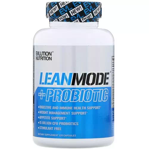 EVLution Nutrition, LeanMode + Probiotic, 120 Capsules Review