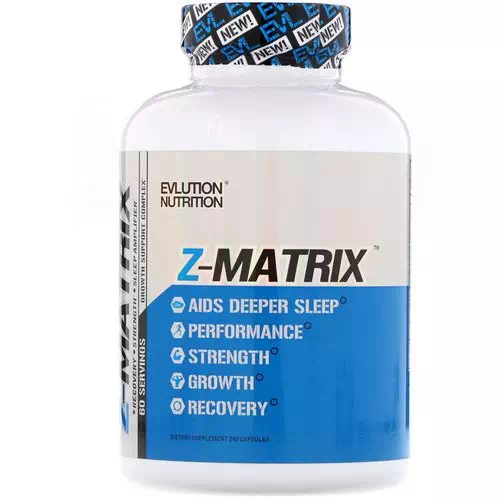 EVLution Nutrition, Z Matrix, 240 Capsules Review