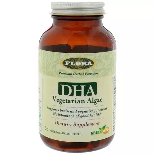 Flora, DHA Vegetarian Algae, 60 Vegetarian Softgels Review
