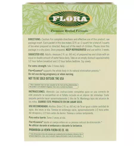 Flora, Medicinal Teas