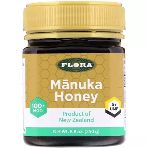 Flora, Manuka Honey, MGO 100+, 8.8 oz (250 g) Review