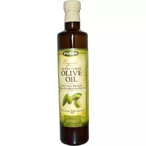 Flora, Organic Extra Virgin Olive Oil, 17 fl oz (500 ml) Review