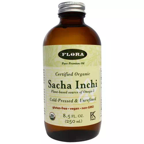 Flora, Organic Sacha Inchi, Pure Premium Oil, 8.5 fl oz (250 ml) Review