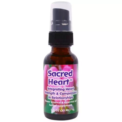 Flower Essence Services, Sacred Heart, Flower Essence & Essential Oil, 1 fl oz (30 ml) Review