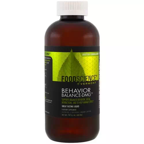 FoodScience, Behavior Balance-DMG Liquid, 12 fl oz (360 ml) Review
