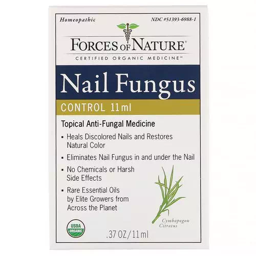 Forces of Nature, Nail Fungus Control, 0.37 oz (11 ml) Review