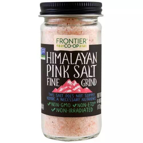 Frontier Natural Products, Himalayan Pink Salt, Fine Grind, 4.48 oz (127 g) Review