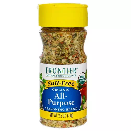 Frontier Natural Products, Organic All-Purpose Seasoning Blend, 2.5 oz (70 g) Review