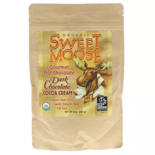 FunFresh Foods, Sweet Moose, Gourmet Hot Chocolate, Dark Chocolate Cocoa Cream, 8 oz (227 g) Review