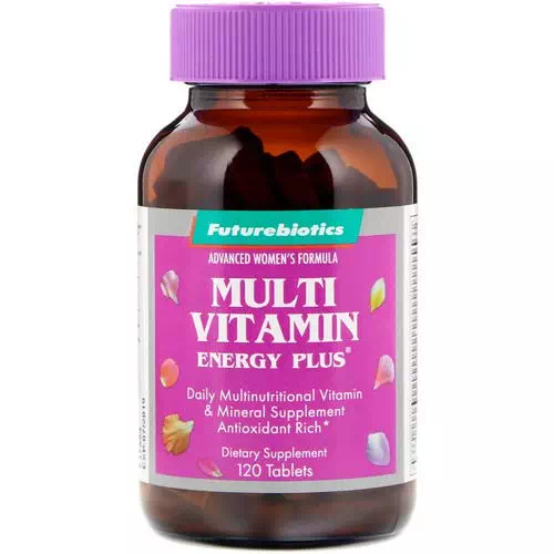 FutureBiotics, Advanced Woman's Formula, Multi Vitamin Energy Plus, 120 Tablets Review