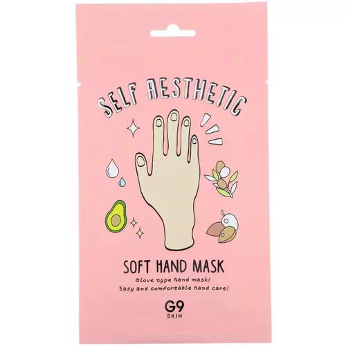G9skin, Self Aesthetic, Soft Hand Mask, 5 Masks, 0.33 fl oz (10 ml) Review