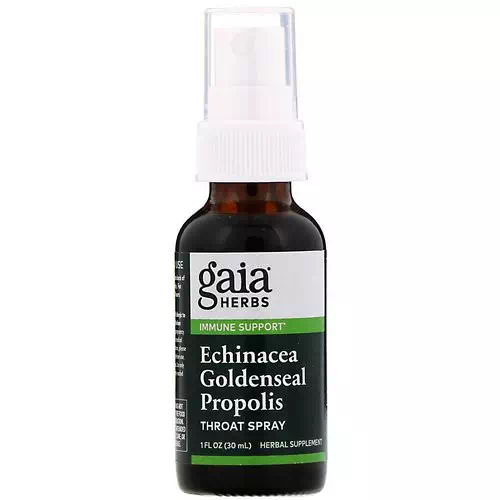 Gaia Herbs, Echinacea Goldenseal Propolis, Throat Spray, 1 fl oz (30 ml) Review