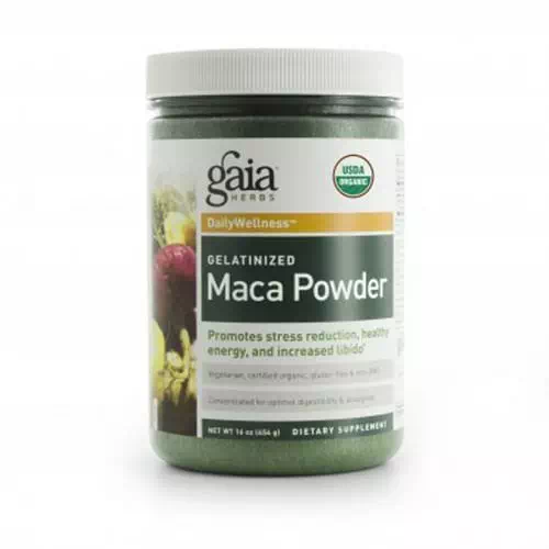 Gaia Herbs, Gelatinized Maca Powder, 16 oz (454 g) Review