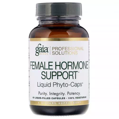 Gaia Herbs Professional Solutions, Female Hormone Support, 60 Liquid-Filled Capsules Review