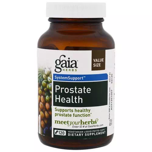 Gaia Herbs, Prostate Health, 120 Vegetarian Liquid Phyto-Caps Review