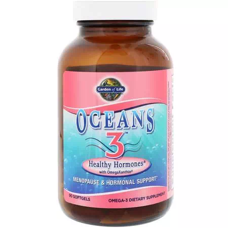 Garden of Life, Women's Health, Omega-3 Fish Oil