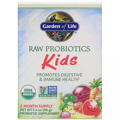 Garden of Life, RAW Probiotics, Kids, 3.4 oz (96 g) Review