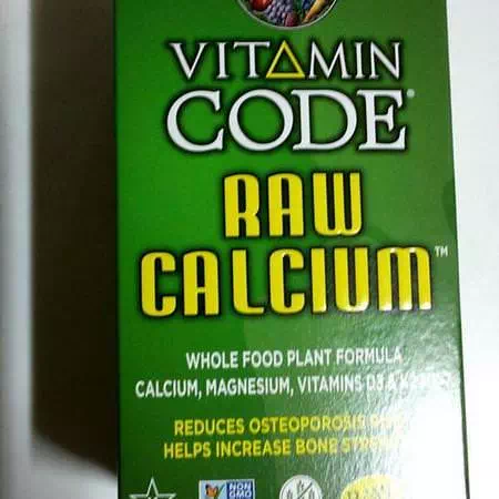 Garden of Life, Vitamin Code, Raw Calcium, 120 UltraZorbe Vegetarian Capsules Review