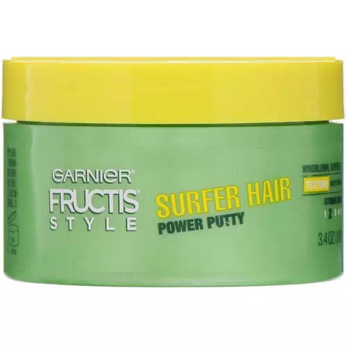 Garnier, Fructis, Surfer Hair, Power Putty, 3.4 oz (100 g) Review