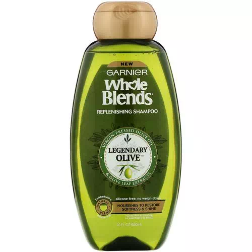 Garnier, Whole Blends, Legendary Olive Replenishing Shampoo, 22 fl oz (650 ml) Review