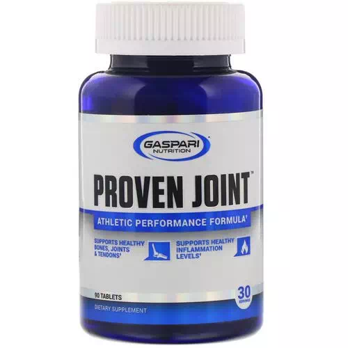Gaspari Nutrition, Proven Joint, Athletic Performance Formula, 90 Tablets Review