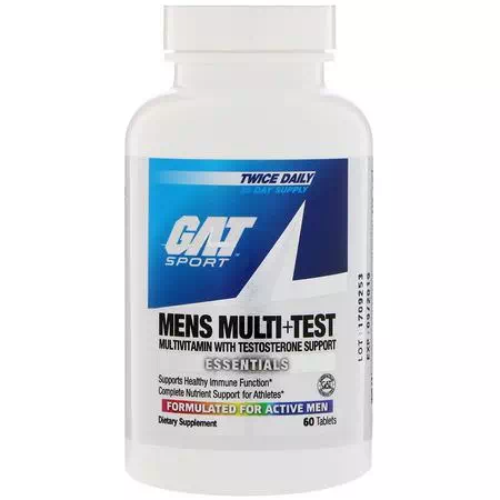GAT, Sports Multivitamins, Men's Formulas