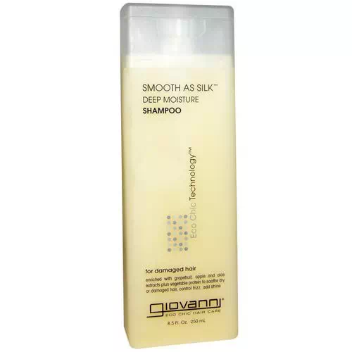 Giovanni, Smooth As Silk, Deep Moisture Shampoo, 8.5 fl oz (250 ml) Review