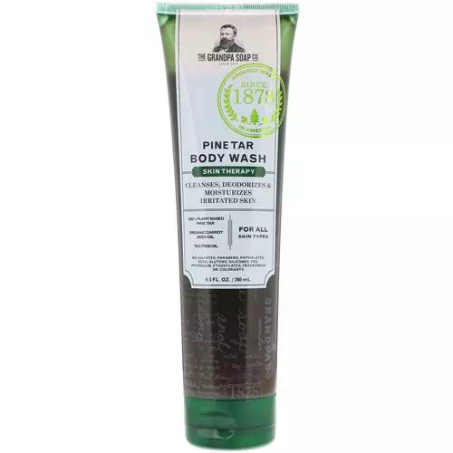 Grandpa's, Pine Tar Body Wash, Skin Therapy, 9.5 fl oz (280 ml) Review