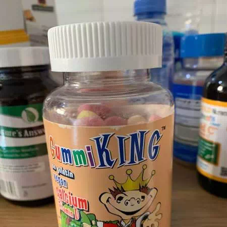 GummiKing, Children's Calcium, Children's Vitamin D