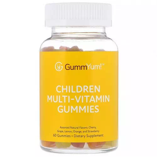 GummYum! Children Multi-Vitamin Gummies, Assorted Natural Flavors, 60 Gummies Review