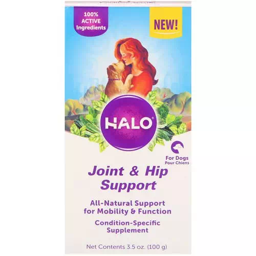 Halo, Joint & Hip Support, For Dogs, 3.5 oz (100 g) Review