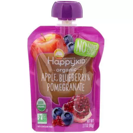 Happy Family Organics, Pouches, Purees, Meals