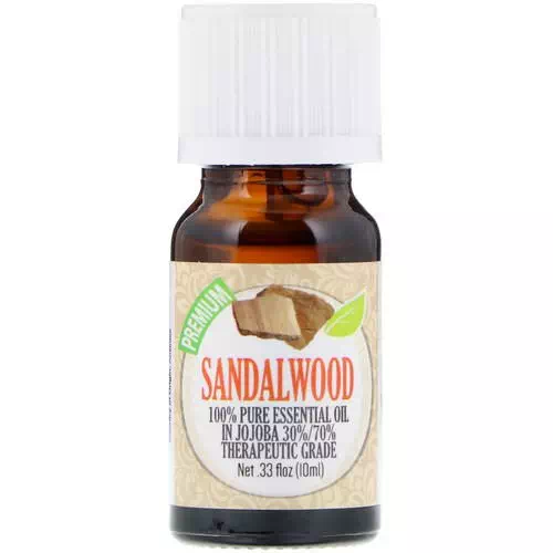 Healing Solutions, 100% Pure Essential Oil, Sandalwood, 0.33 fl oz (10 ml) Review