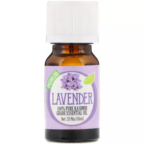 Healing Solutions, 100% Pure Kashmir Grade Essential Oil, Lavender, 0.33 fl oz (10 ml) Review