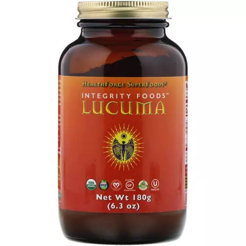 HealthForce Superfoods, Integrity Foods, Lucuma, 6.3 oz (180 g) Review