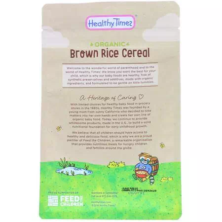 healthy times rice cereal
