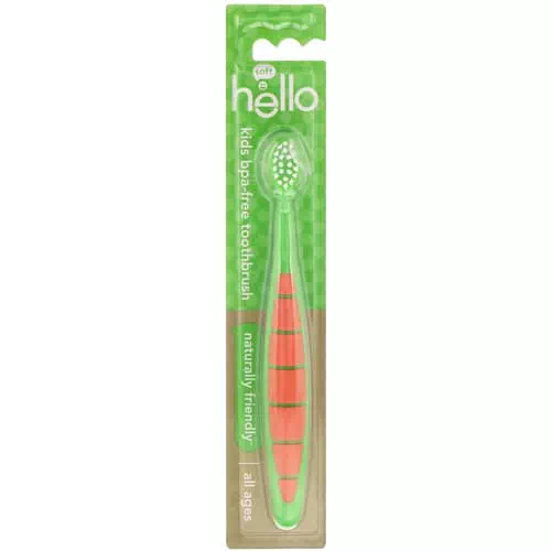 Hello, Kids BPA-Free Toothbrush, All Ages, 1 Toothbrush Review
