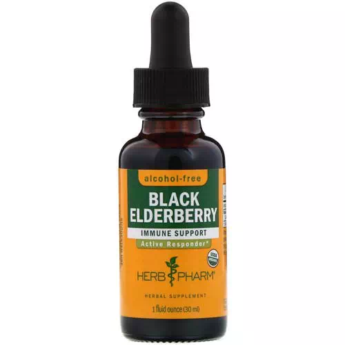 Herb Pharm, Black Elderberry, Alcohol-Free, 1 fl oz (30 ml) Review