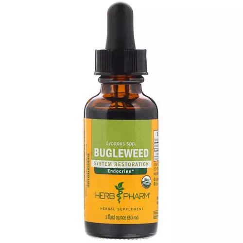 Herb Pharm, Bugleweed, 1 fl oz (30 ml) Review