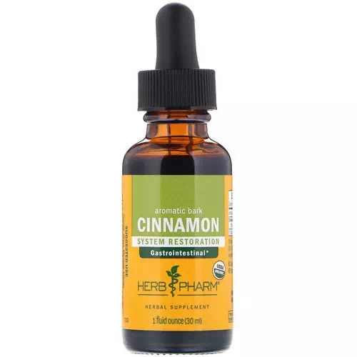 Herb Pharm, Cinnamon, Aromatic Bark, 1 fl oz (30 ml) Review