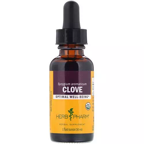 Herb Pharm, Clove, Syzygium Aromaticum, 1 fl oz (30 ml) Review