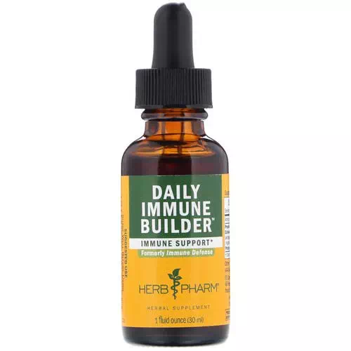 Herb Pharm, Daily Immune Builder, 1 fl oz (30 ml) Review