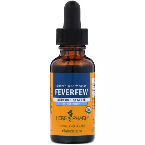 Herb Pharm, Feverfew, 1 fl oz (30 ml) Review